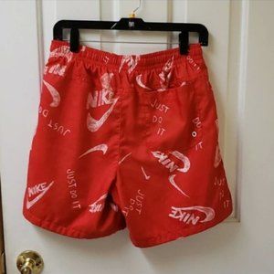 Nike Just Do It Swim Trunks Shorts men's SIZE small